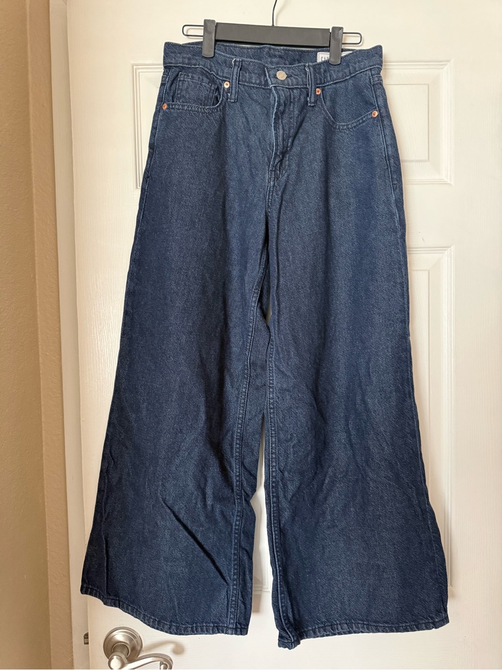 Gap Wide Leg Dark Blue Women's Jeans